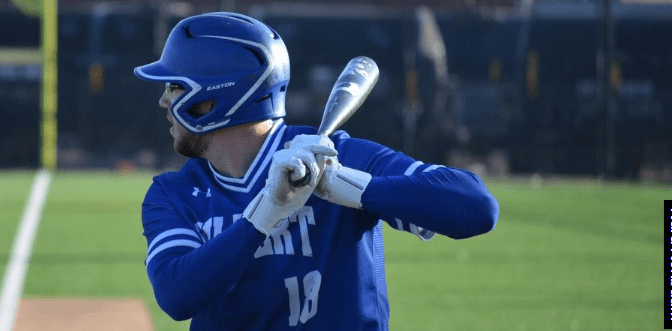 Baseball Splits Series with SUNY Poly